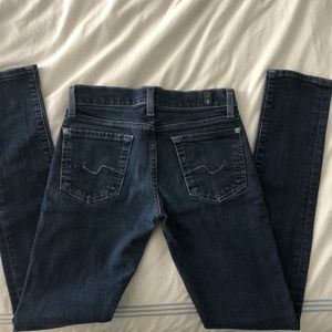 7 for all Mankind skinny jeans